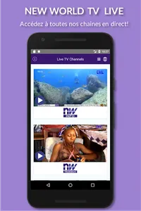 New World TV screenshot 0
