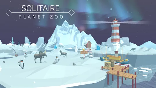 Solitaire : Planet Zoo screenshot 3