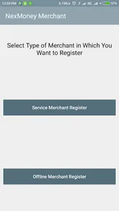 NexMoney Merchant App screenshot 1