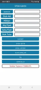 Stok Takip Programı screenshot 14