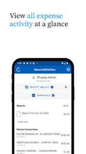 Nexonia Expenses screenshot 2