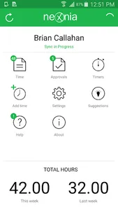 Nexonia Timesheets screenshot 0