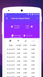 Internet Speed Meter screenshot 0