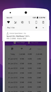 Internet Speed Meter screenshot 3