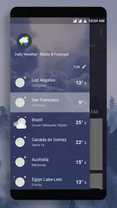 Daily Weather - Radar & Foreca screenshot 1