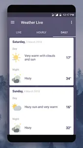 Daily Weather - Radar & Foreca screenshot 4