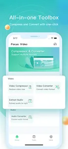 Focus Video - Video Compressor screenshot 0