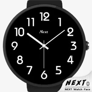 Wood Grain Flat Watch Face - N screenshot 5