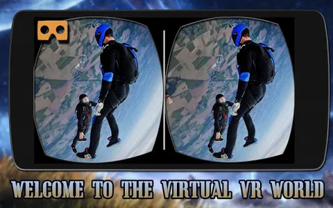 VR 360 Sky Diving Fun Videos screenshot 0
