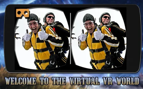 VR 360 Sky Diving Fun Videos screenshot 3