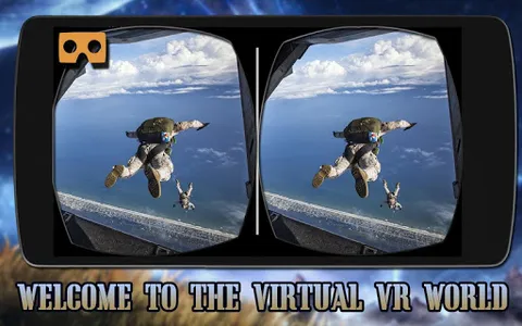 VR 360 Sky Diving Fun Videos screenshot 6