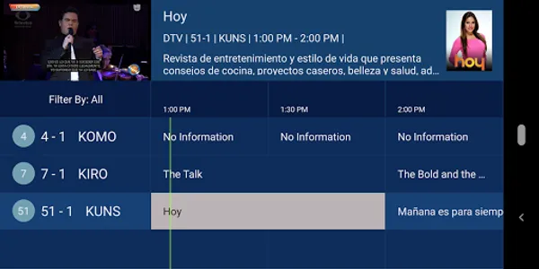 ATSC 3.0 Sample App screenshot 1