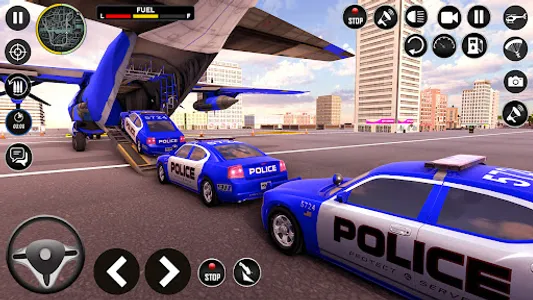 Police Car Transport Truck screenshot 10