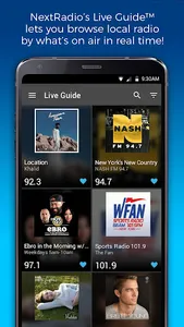 NextRadio Free Live FM Radio screenshot 0