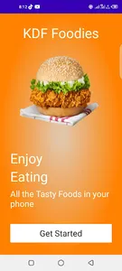 KDF Food Delivery App screenshot 0