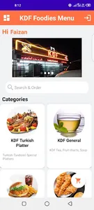 KDF Food Delivery App screenshot 9
