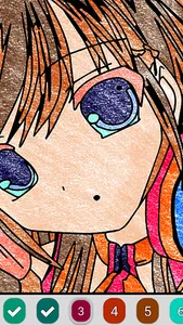 Anime Manga Paint Color Book screenshot 4