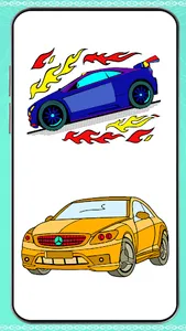 Cars Glitter Coloring Book screenshot 5