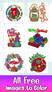 Christmas Greeting Cards Color screenshot 0