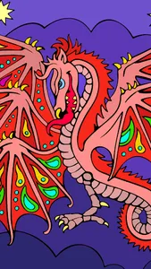 Dragons Paint By Number screenshot 0