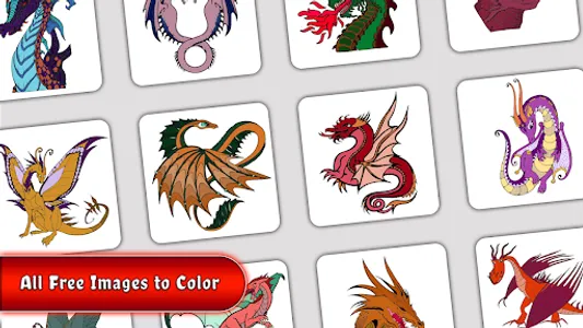 Dragons Paint By Number screenshot 3