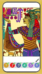 Ancient Egypt Color by Number screenshot 0