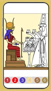 Ancient Egypt Color by Number screenshot 3