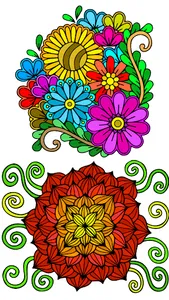 Flowers Color by Number Art screenshot 4