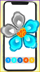 Flowers Pixel Art Coloring screenshot 7