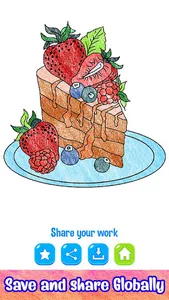Food Glitter Color by Number screenshot 6