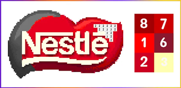 Food Logo Pixel Art Coloring screenshot 7