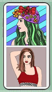 Hairs Color by Number Book screenshot 0