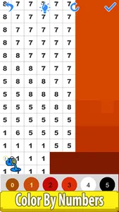 Horse Pixel Art Coloring Book screenshot 2