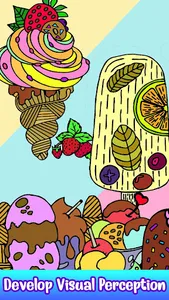 Ice Cream Paint by Numbers screenshot 2
