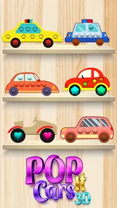 Pop It Cars 3D -DIY Antistress screenshot 0