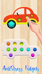 Pop It Cars 3D -DIY Antistress screenshot 3