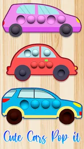 Pop It Cars 3D -DIY Antistress screenshot 4