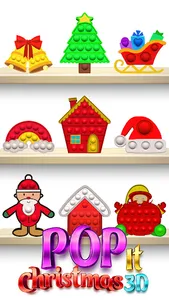 Pop It Christmas 3D Antistress screenshot 0