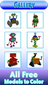 Robots Magnet World 3D : ASMR screenshot 0