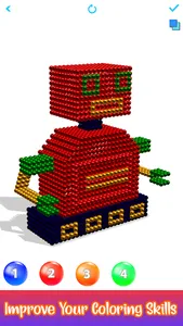Robots Magnet World 3D : ASMR screenshot 3