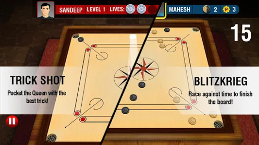 Real Carrom - 3D Multiplayer G screenshot 7