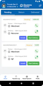 Queens Courier Delivery Rider screenshot 2