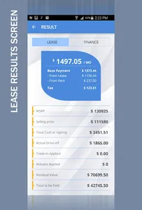 Car Lease Payment Calculator screenshot 3