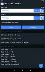 Date Calculator screenshot 11