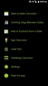 Date Calculator screenshot 2