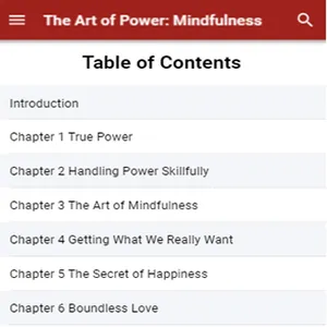 The Art of Power: Mindfulness  screenshot 1