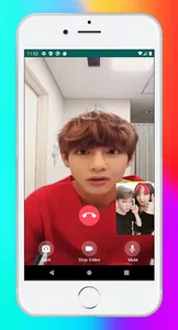 BTS-V Kim Taehyung call prank screenshot 1