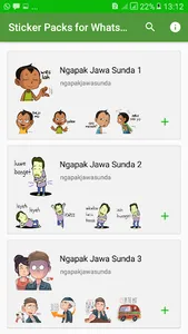 Sticker Ngapak Jawa Sunda screenshot 1
