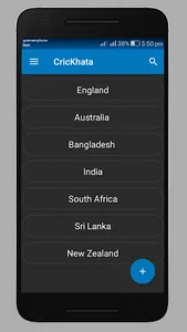 CricKhata - Cricket score savi screenshot 0