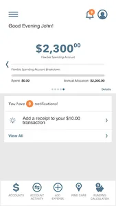 My Benefits Accounts screenshot 2